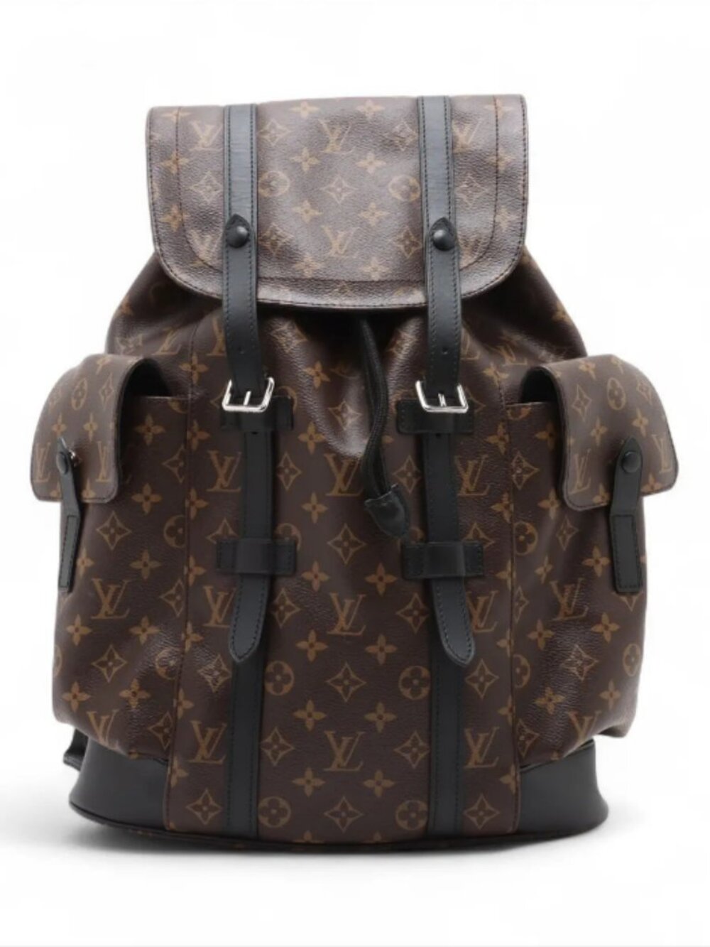 Louis Vuitton Monogram Macassar Christopher Backpack MM